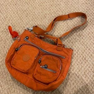 Orange Kipling crossbody bag